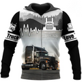 Love Truck Hoodie T Shirt Sweatshirt for Men & Women NM-Apparel-NM-ZIPPED HOODIE-S-Vibe Cosy™
