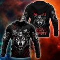 Wolf 3D All Over Printed Hoodie For Men and Women AM082071