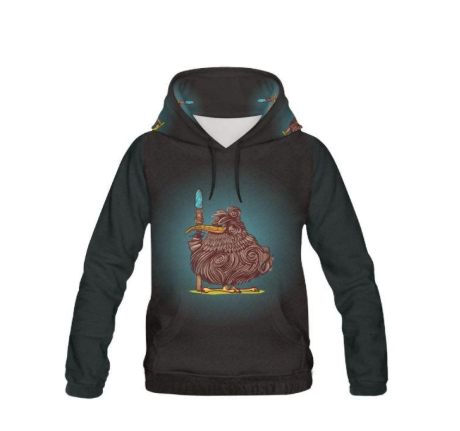 NEW ZEALAND KIWI HOODIE Y6-Apparel-Khanh Arts-Hoodie-S-Vibe Cosy™