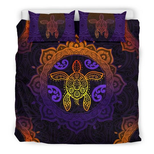 Maori turtle bedding set-Bedding-PL8386-Twin-Vibe Cosy™