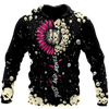 Love Sun Flower And Skull 3D all over for man and women QB05162002-Apparel-PL8386-Hoodie-S-Vibe Cosy™