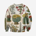 3D All Over Printed Flower cactus Shirts-Apparel-NTH-Sweatshirt-S-Vibe Cosy™