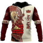 July King Lion Royal  3D All Over Printed Unisex Shirts