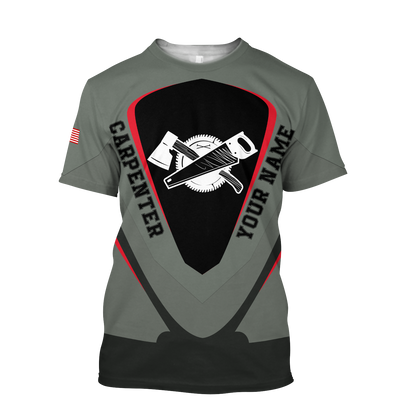 Carpenter Customize Name 3D Unisex Shirts DL20103202