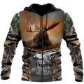 Premium Great Wood Moose Hunter All Over Printed Unisex Shirts