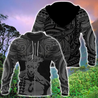 HAWAII HOOK POLYNESIAN GREY ALL OVER PRINT HOODIES PL14032005-ALL OVER PRINT HOODIES (P)-Phaethon-Zip-Up Hoodie-S-Vibe Cosy™