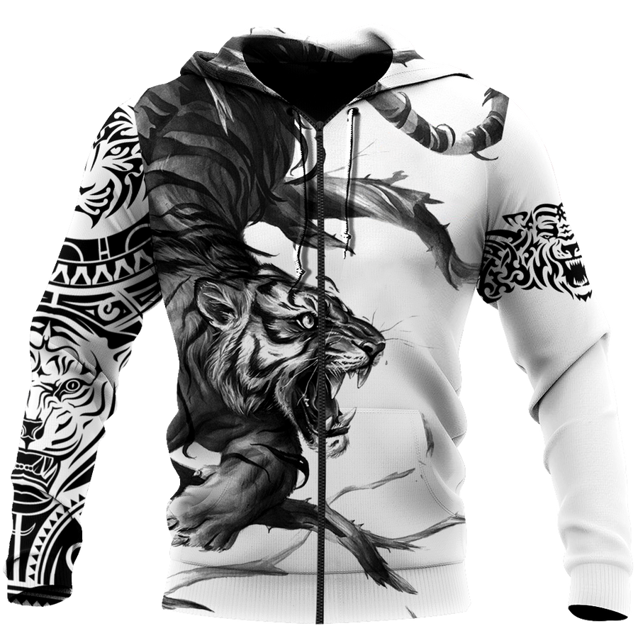Tiger Tatoo 3D All Over Printed Shirts For Men & Women-Apparel-TA-Hoodie-S-Vibe Cosy™