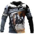 Beautiful Horse 3D All Over Printed Shirts TA041203-Apparel-TA-Zipped Hoodie-S-Vibe Cosy™