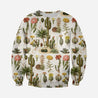 3D All Over Printed Flower and Cactus Shirts-Apparel-NTH-Sweatshirt-S-Vibe Cosy™