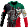 Mexican Aztec & Coat Of Arms 3D All Over Printed Hoodie Shirt Limited by SUN QB06232007