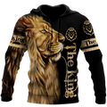 King Lion 3D All Over Printed Unisex Shirts