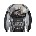 I am Trucker Hoodie T Shirt Sweatshirt for Men & Women NM-Apparel-NM-Sweatshirt-S-Vibe Cosy™