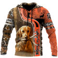 Dog Hunting Camo 3D All Over Print  Hoodie HHT17082003