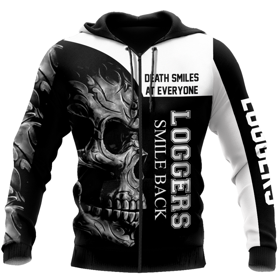 3D Logger Dead Skull Unisex Shirts  TNA11032004