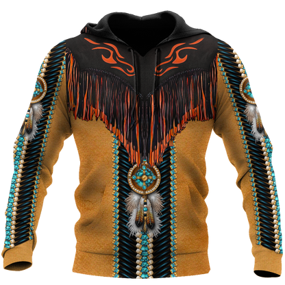 Premium Native American Hoodie 3D All Over Printed Shirts DA17112002CLVH-LAM