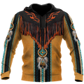 Premium Native American Hoodie 3D All Over Printed Shirts DA17112002CLVH-LAM