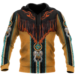 Premium Native American Hoodie 3D All Over Printed Shirts DA17112002CLVH-LAM