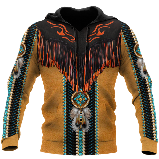 Premium Native American Hoodie 3D All Over Printed Shirts DA17112002CLVH-LAM