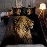 Lion Portrait: The King 3D All Over Printed Bedding Set