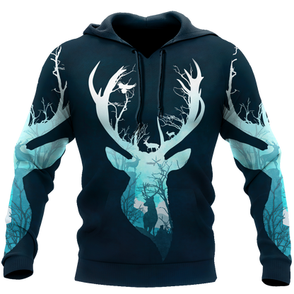 Deer Hunting 3D All Over Printed Shirts For Men LAM