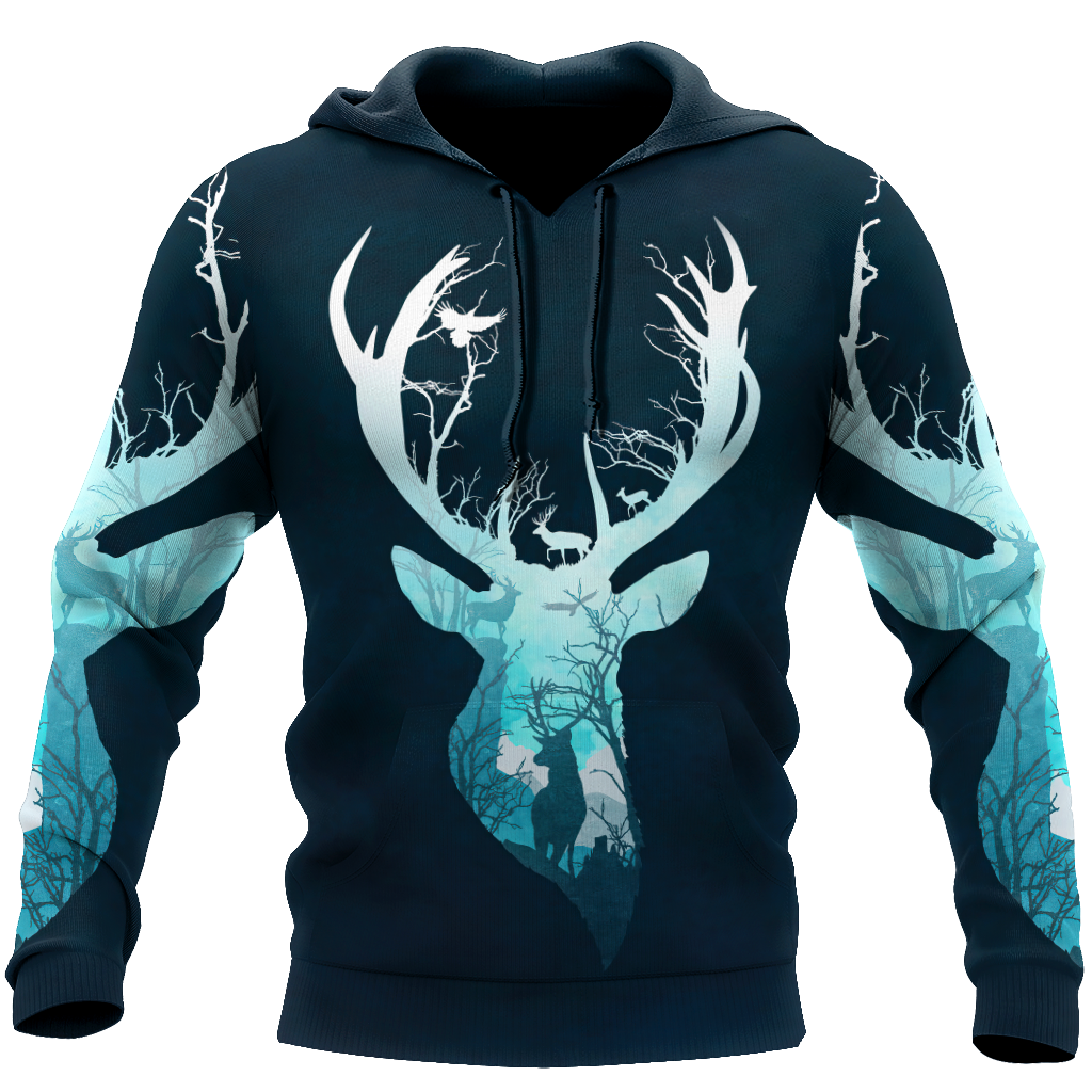 Deer Hunting 3D All Over Printed Shirts For Men LAM