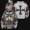 3D All Over Printed Knight Templar Tops-Apparel-HP Arts-Sweatshirt-S-Vibe Cosy™