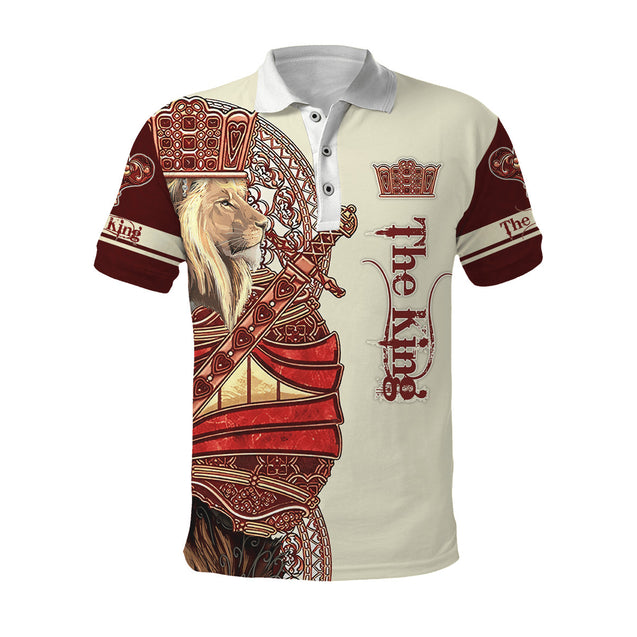 King Lion 3D All Over Printed Unisex Shirts