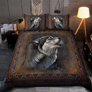 Wolf 3D All Over Printed Bedding Set