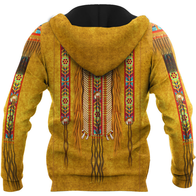 Native American Hoodie 3D All Over Printed Shirts DD20112001CLVH-LAM