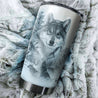 Customize Name Wolf Steel Tumbler