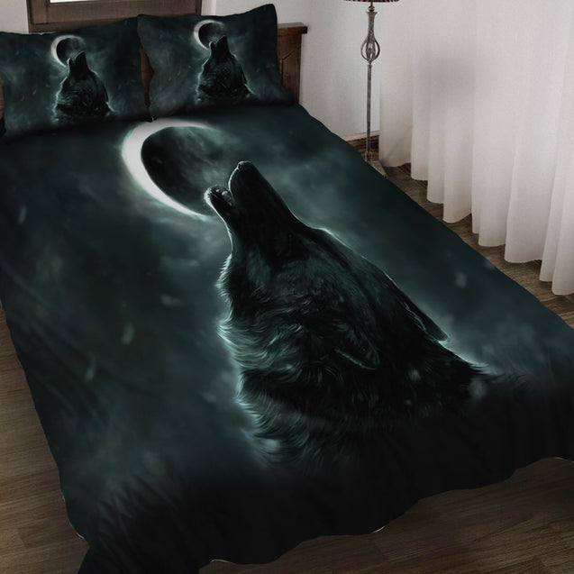 Wolf 3D All Over Printed Bedding Set