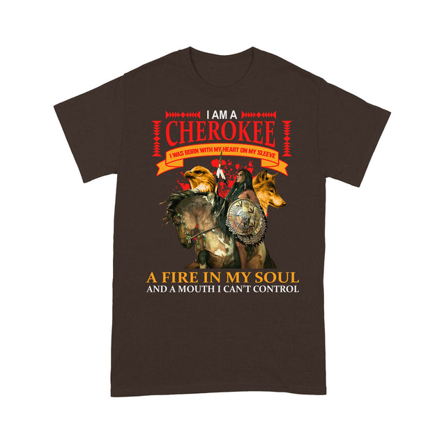 I Am Cherokee Native American T-Shirt SN20012203