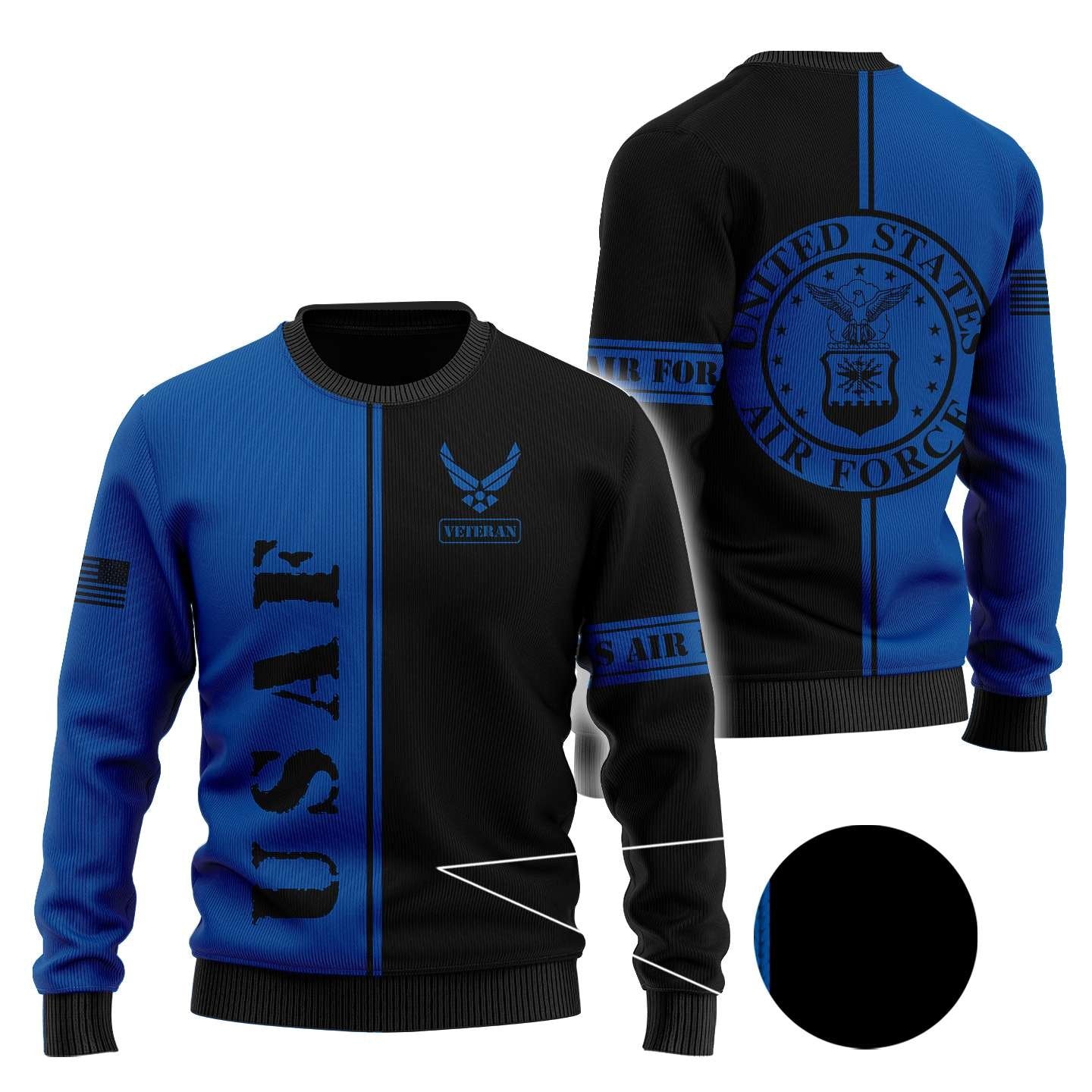 US Air Force 3D All Over Printed Unisex Shirts