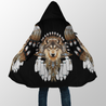 Native American Wolf 3D All Over Printed Shirts MP18052001-Apparel-MP-Cloak-S-Vibe Cosy™