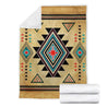 Native American 3D All Over Printed Blanket