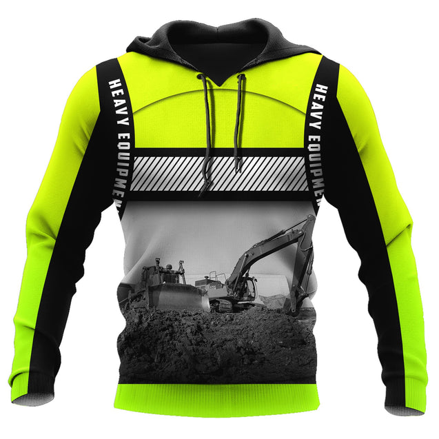 Customize Name Heavy Equipment Operator 3D All Over Printed Unisex Shirt