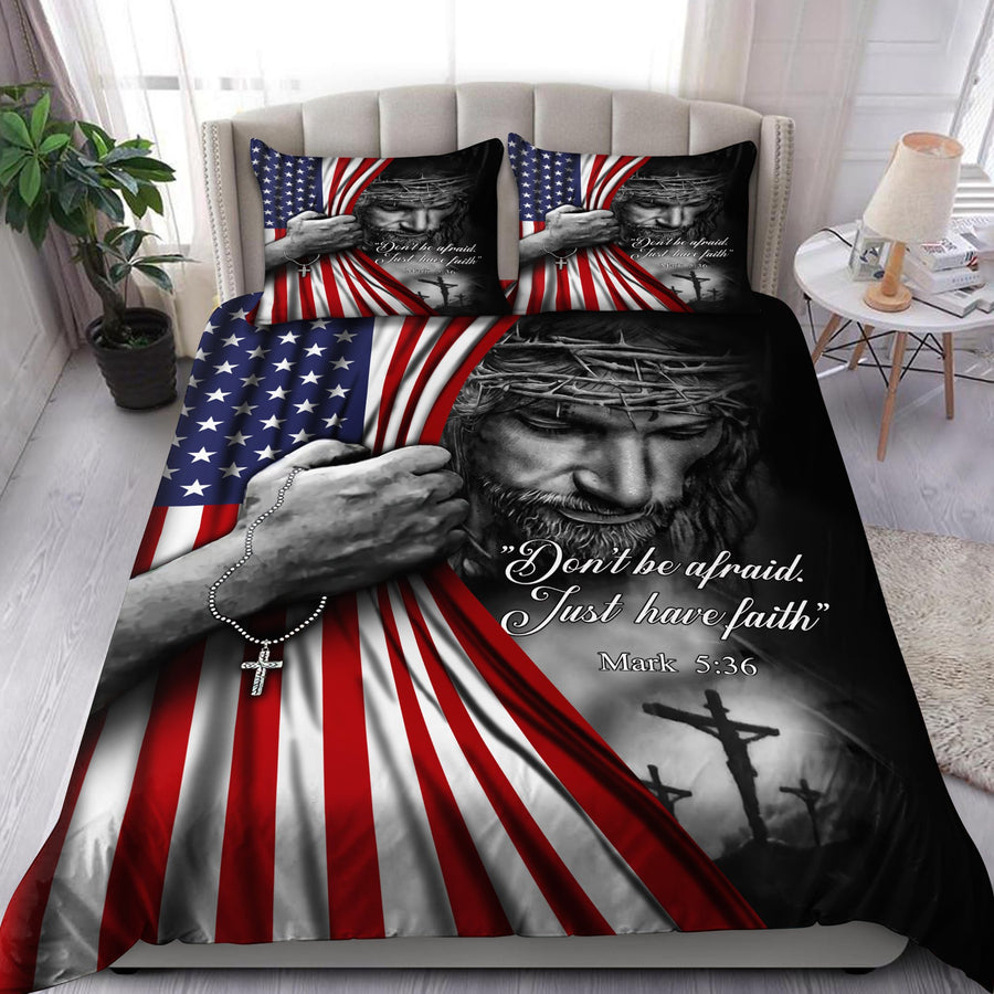 God Bless American 3D All Over Printed Bedding Set