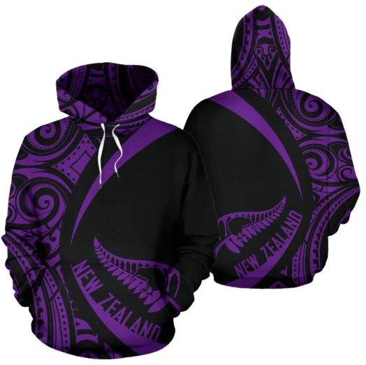 New Zealand Maori Hoodie - Circle Style HC0806-Apparel-Huyencass-Hoodie-S-Vibe Cosy™