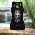 Mexican Aztec Warrior Combo Tank Top + Legging QB07022004-Apparel-TA-S-S-Vibe Cosy™