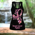 Breast Cancer-Faith Hope Love Combo Tank + Legging DQB07232013S-Apparel-TA-S-S-Vibe Cosy™