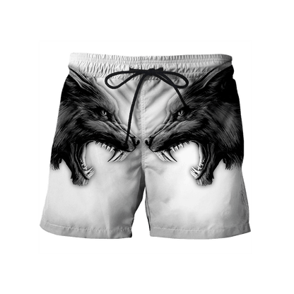 Tattoo wolf 3D hoodie shirt for men and women AM102014S