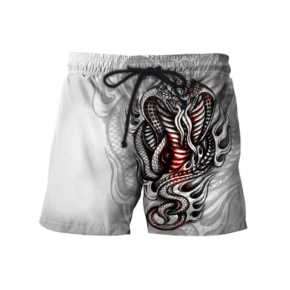 King Cobra Tattoo 3D All Over Printed Shirt for Men and Women