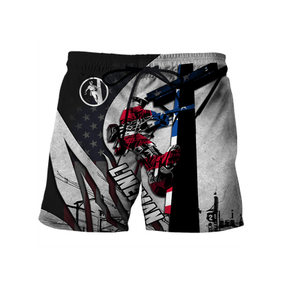 Premium Unisex All Over Printed Lineman Shirts MEI