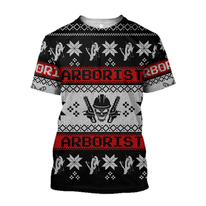 Premium Christmas Arborist All Over Printed Shirts For Men And Women MEI