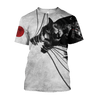 Wolf Fenrir Tattoo 3D All Over Printed Unisex Shirts