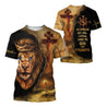 Jesus and Lion 3D All Over Printed Unisex Shirts