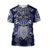 Odin Viking Tattoo Style-Apparel-HP Arts-T-Shirt-S-Vibe Cosy™
