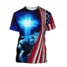 American By Birth Christian By The Grace Of God 3D All Over Printed Shirts For Men and Women TA09082002