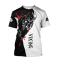 Vikings Odin 3D All Over Printed Shirts For Men and Women-Apparel-HP Arts-T-Shirt-S-Vibe Cosy™