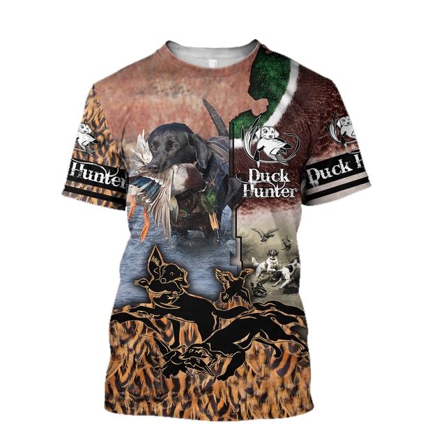 Mallard Duck Hunting 3D Printing Shirts for Men and Women AM020102-Apparel-TT-T-Shirt-S-Vibe Cosy™